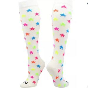 TCK Krazisox Multi-Star High Performance Socks NWT